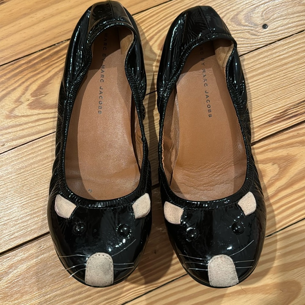 Marc by Marc Jacobs mouse ballerina flats size 39